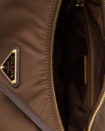 Prada Explore large Re-Nylon and leather bag - Image 3